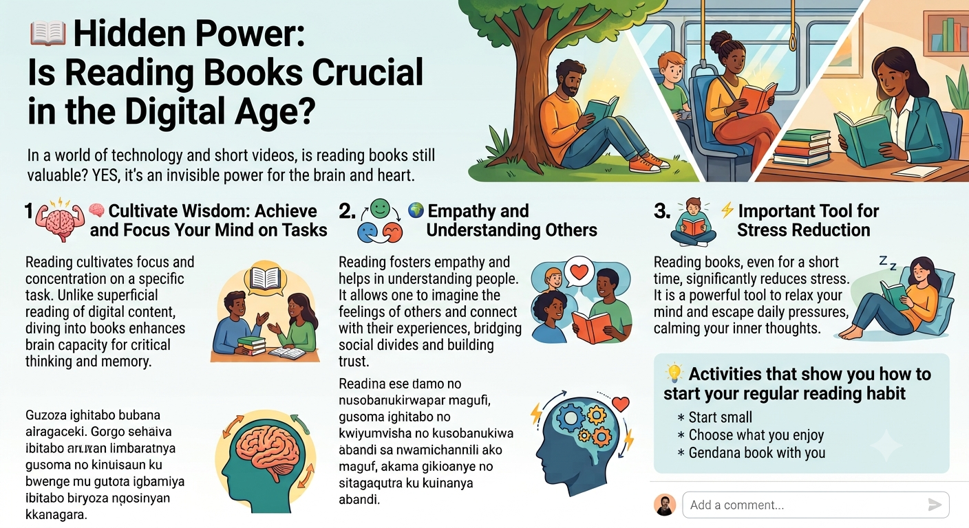 Why Reading Books Still Matters in a Digital World